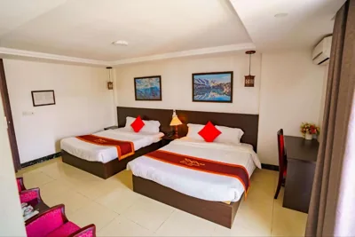 Family Room with Balcony — Sapa Crown Hotel